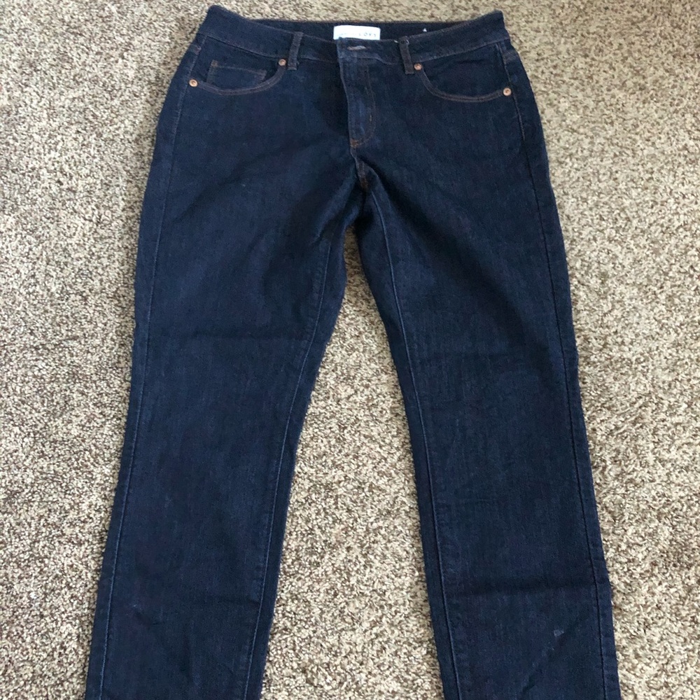 Loft Curvy Skinny Jeans
